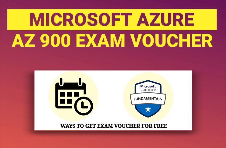 AZ-900 Free Exam Voucher for Azure Fundamentals Exam by Microsoft